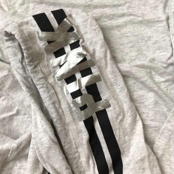 Victoria’s Secret PINK sequin hoodie shirt XS - Picture 3 of 4